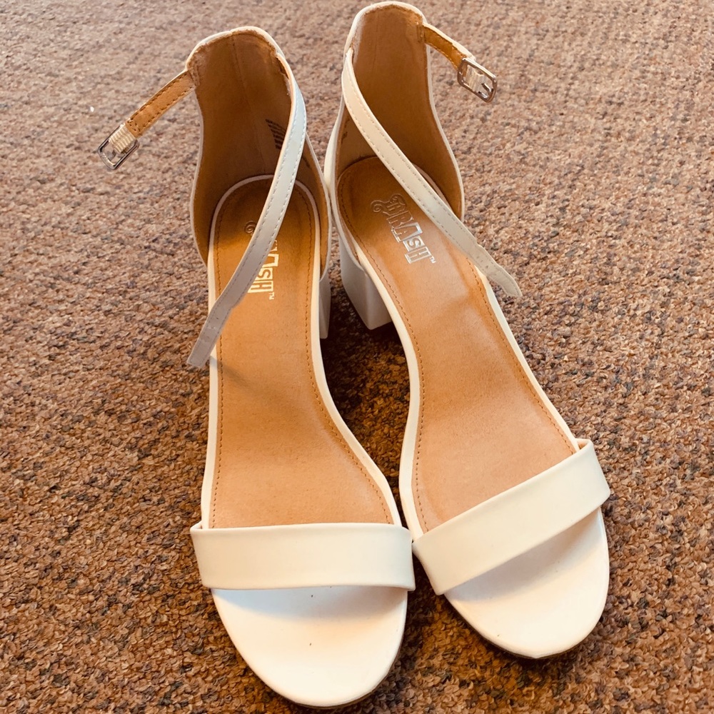 White heels